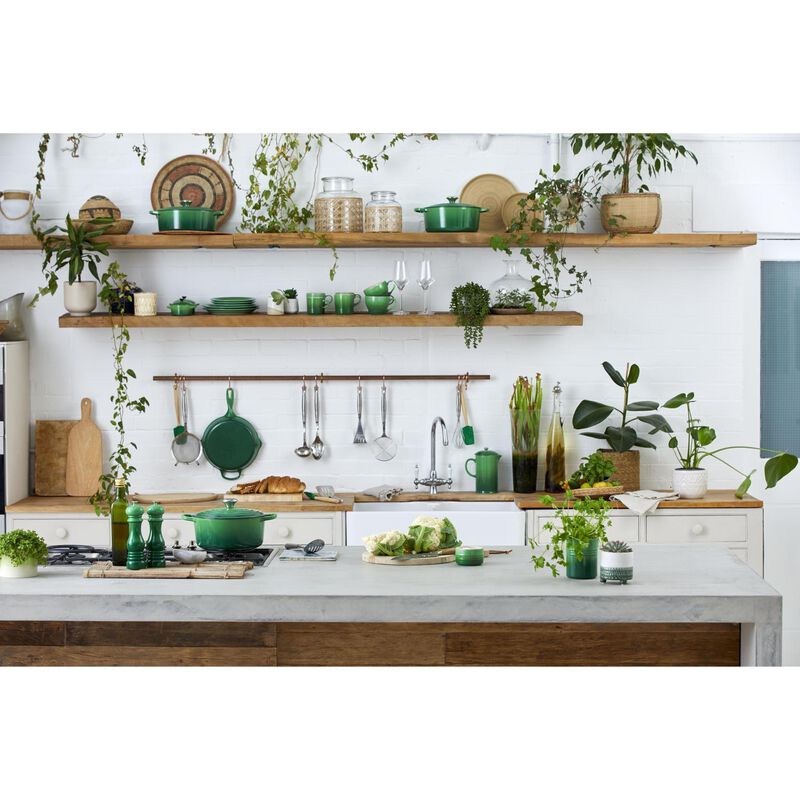 Le Creuset Signature Oval Casserole 29cm - Bamboo Green image number 3